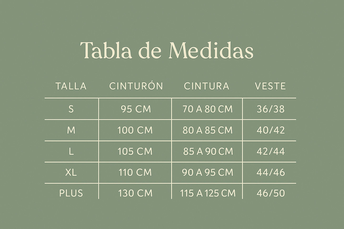 Cinturón Cuero Boho - M