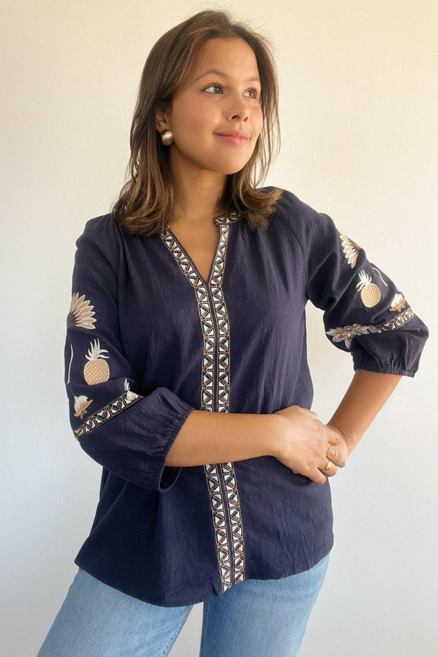 Blusa Abacaxi